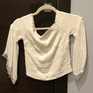 Hollister off the shoulder shirt